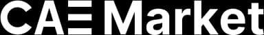 CAE Market Logo para fondo oscuro